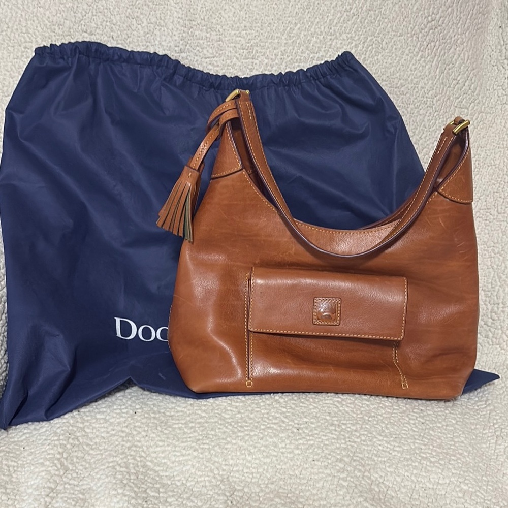 Dooney & Bourke Florentine Leather Hobo Bag